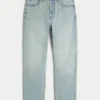 Hellblaue Downforce Racing Graphic Loose Jeans Hellblaue Downforce Racing Graphic Loose Jeans