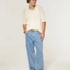 Hellblaue Skater-Baggy-Jeans Hellblaue Skater-Baggy-Jeans