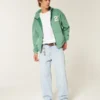 Hellblaue Skater-Baggy-Jeans Hellblaue Skater-Baggy-Jeans