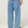 Hellblaue Skater-Baggy-Jeans Hellblaue Skater-Baggy-Jeans