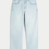 Hellblaue Skater-Baggy-Jeans Hellblaue Skater-Baggy-Jeans