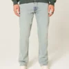 Hellblaue Slim-Fit-Jeans Hellblaue Slim-Fit-Jeans