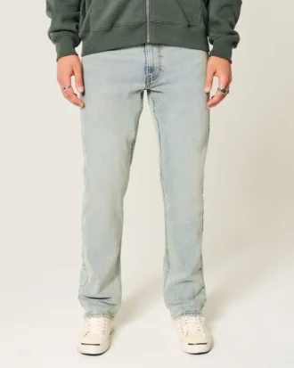 Hellblaue Slim-Fit-Jeans