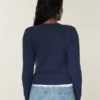 Hollister Comfy Cloud Bow Pocket Cardigan Hollister Comfy Cloud Bow Pocket Cardigan