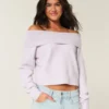 Hollister Comfy Cloud Foldover Off-the-Shoulder Sweater Hollister Comfy Cloud Foldover Off-the-Shoulder Sweater
