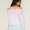 Hollister Comfy Cloud Foldover Off-the-Shoulder Sweater Hollister Comfy Cloud Foldover Off-the-Shoulder Sweater