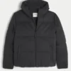 Hollister Feel Good Fleece-Daunenjacke Hollister Feel Good Fleece-Daunenjacke