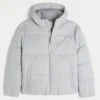 Hollister Feel Good Fleece-Daunenjacke Hollister Feel Good Fleece-Daunenjacke