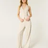 Hollister Livvy Hose mit niedriger Leibhöhe und weitem Bein