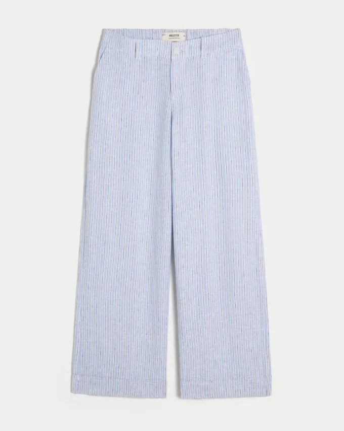 Hollister Livvy Hose mit niedriger Leibhöhe und weitem Bein Hollister Livvy Hose mit niedriger Leibhöhe und weitem Bein