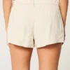 Hollister Livvy Low-Rise Shorts aus Leinenmischung 3″
