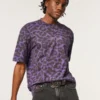 Hollister x Taco Bell Boxy Heavyweight Shine Graphic Tee Hollister x Taco Bell Boxy Heavyweight Shine Graphic Tee