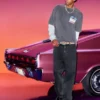 Hollister x Taco Bell Washed Black Embroidered Graphic Baggy Jeans Hollister x Taco Bell Washed Black Embroidered Graphic Baggy Jeans
