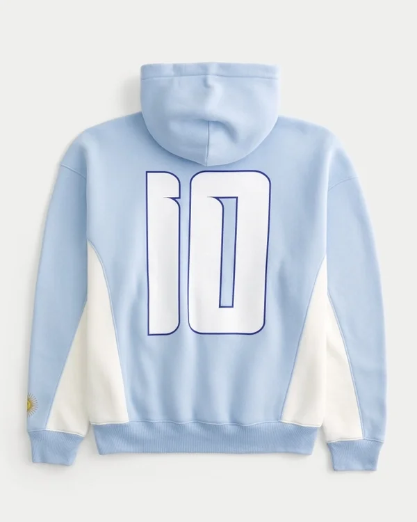 Hoodie mit Grafik des argentinischen Fußballverbands Hoodie mit Grafik des argentinischen Fußballverbands