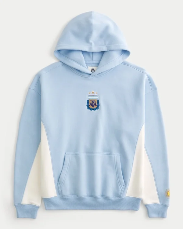 Hoodie mit Grafik des argentinischen Fußballverbands Hoodie mit Grafik des argentinischen Fußballverbands