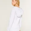 Hoodie mit V-Ausschnitt Hoodie mit V-Ausschnitt