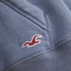 Hoodie mit V-Ausschnitt