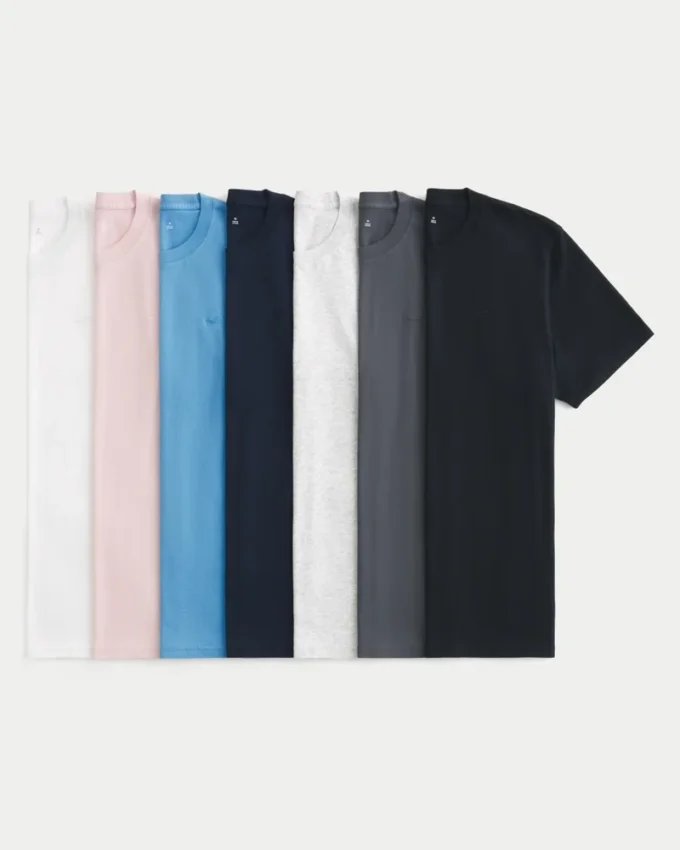 Icon Crew T-Shirt 7er-Pack