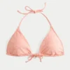 Jacquard-Bikini-Oberteil mit mehreren Tragevarianten Jacquard-Bikini-Oberteil mit mehreren Tragevarianten