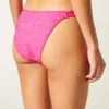 Jacquard-Bikinihose mit doppelten Trägern