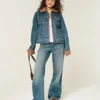 Jeansjacke mit Kunstfellbesatz Jeansjacke mit Kunstfellbesatz