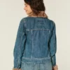 Jeansjacke mit Kunstfellbesatz Jeansjacke mit Kunstfellbesatz