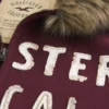 Kapuzenjacke mit Kunstfellbesatz, Reißverschluss und Logo-Grafik Kapuzenjacke mit Kunstfellbesatz, Reißverschluss und Logo-Grafik
