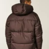 Kapuzenjacke mit Kunstfellfutter
