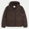 Kapuzenjacke mit Kunstfellfutter