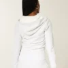 Kapuzenjacke mit Kunstfellfutter und Reißverschluss Kapuzenjacke mit Kunstfellfutter und Reißverschluss