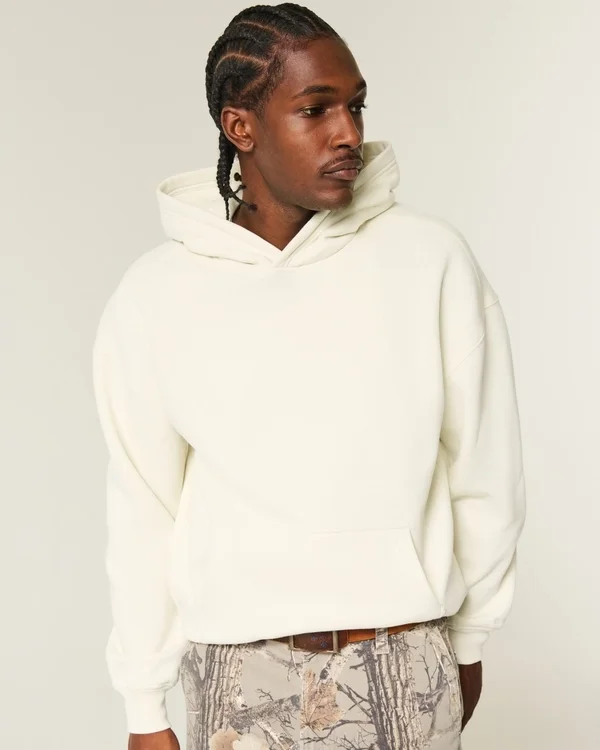 Kastenförmiger Hoodie Kastenförmiger Hoodie