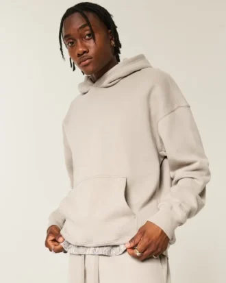 Kastenförmiger Hoodie