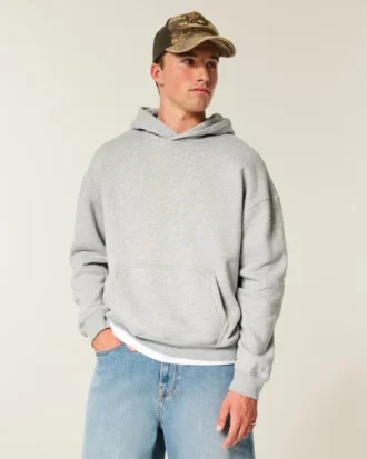 Kastenförmiger Hoodie