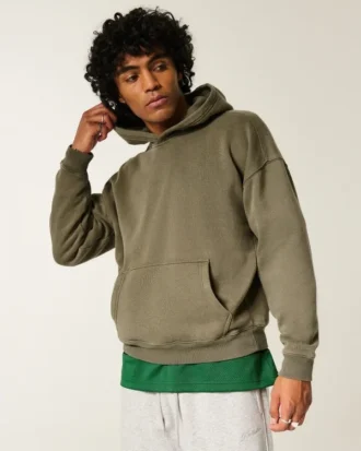 Kastenförmiger Hoodie