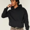 Kastenförmiger Hoodie Kastenförmiger Hoodie