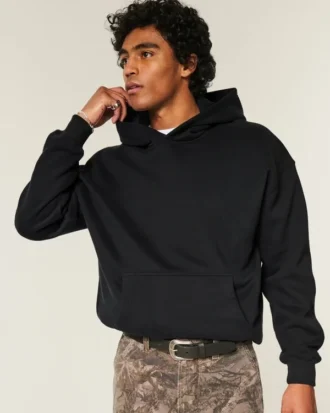 Kastenförmiger Hoodie