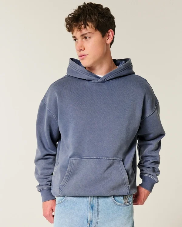 Kastenförmiger Hoodie Kastenförmiger Hoodie