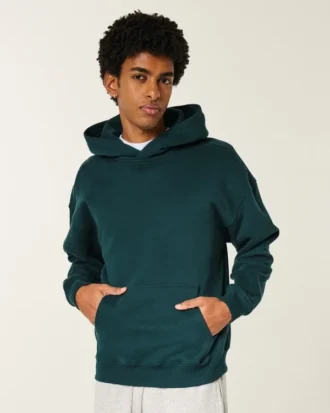 Kastenförmiger Hoodie