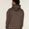 Kastenförmiger Hoodie