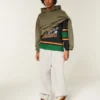 Kastenförmiger Hoodie