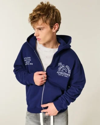 kastenfrmiger zip up hoodie mit penn state university nittany lions grafik 1 330x413 - Kastenf&ouml;rmiger Zip-Up-Hoodie mit Penn State University Nittany Lions-Grafik