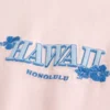 Kastig geschnittenes, schweres Hawaii-T-Shirt mit Grafik Kastig geschnittenes, schweres Hawaii-T-Shirt mit Grafik