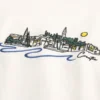 Kastig geschnittenes, schweres Kroatien-Grafik-T-Shirt Kastig geschnittenes, schweres Kroatien-Grafik-T-Shirt