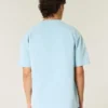 Kastig geschnittenes, schweres Oasis-Grafik-T-Shirt Kastig geschnittenes, schweres Oasis-Grafik-T-Shirt