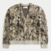 Kastiger, flauschiger Cardigan