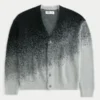 Kastiger, flauschiger Cardigan