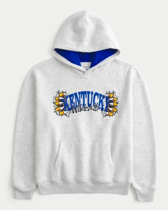 Kastiger Hoodie mit Grafik der University of Kentucky Wildcats Kastiger Hoodie mit Grafik der University of Kentucky Wildcats