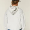 Kastiger Hoodie mit Reißverschluss Kastiger Hoodie mit Reißverschluss