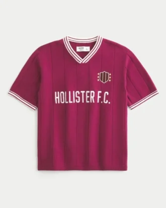 Kastiger Kurzarm-Pullover-Polo