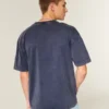 Kastiges Crew-T-Shirt aus schwerer Baumwolle Kastiges Crew-T-Shirt aus schwerer Baumwolle